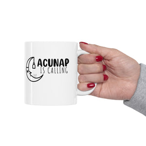 AcuNap is calling Mug