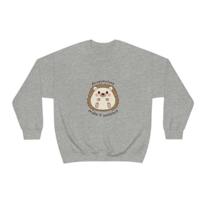 Acupuncture Make It Possible with Baby Hedgehog Sweatshirt
