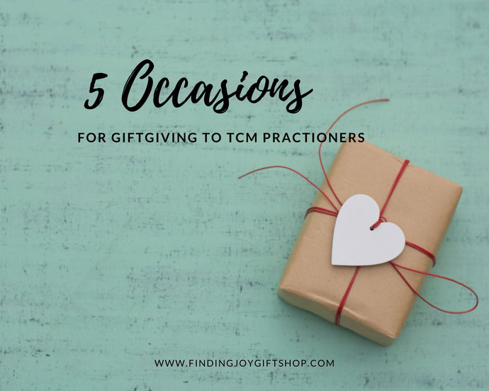 5 Occasions for Gift-giving to TCM Practitioners