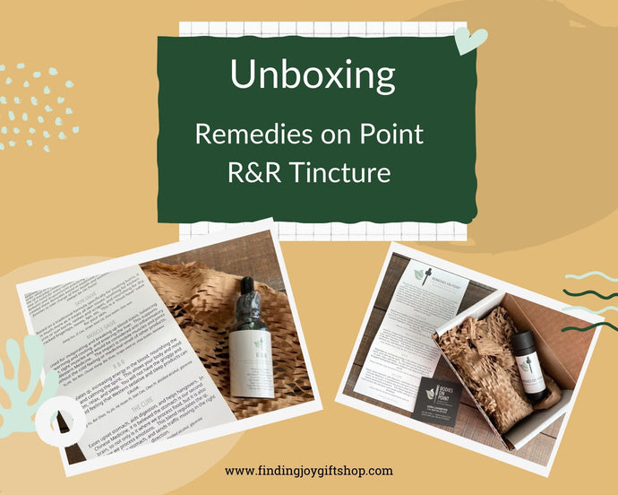 Unboxing Remedies on Point R&R Tincture