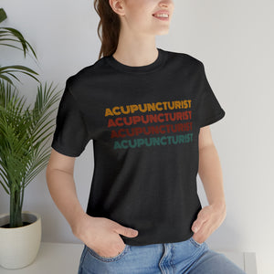 Acupuncturist Retro Short-Sleeve T-Shirt