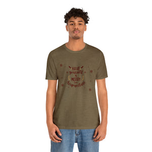 Have yourself a merry little Acupuncture Short-Sleeve T-Shirt