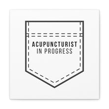 Load image into Gallery viewer, Acupuncturist in Progress Canvas
