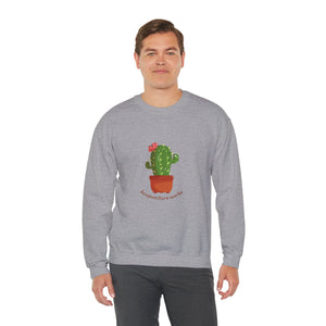 Acupuncture works with cute cactus Sweatshirt