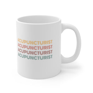 Acupuncturist Retro Mug