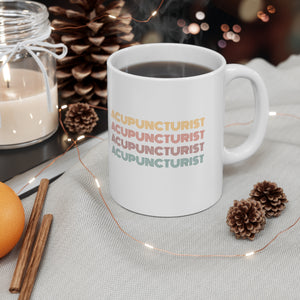 Acupuncturist Retro Mug