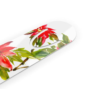 Elana Poinsettia Aluminum Bookmark