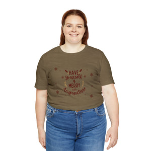 Have yourself a merry little Acupuncture Short-Sleeve T-Shirt