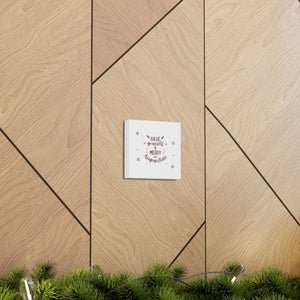 Have yourself a merry little Acupuncture Canvas