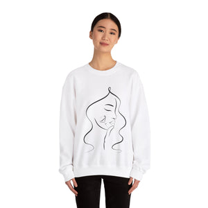 Jade Roller Line Art Sweatshirt
