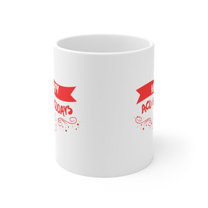 Happy Acu Holiday Mug