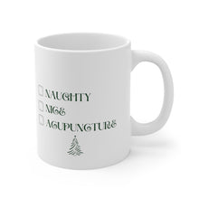 Load image into Gallery viewer, Naughty, Nice, Acupuncture Mug
