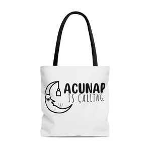 Acunap is calling. Canvas Tote Bag