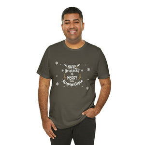 Have yourself a merry little Acupuncture Short-Sleeve T-Shirt