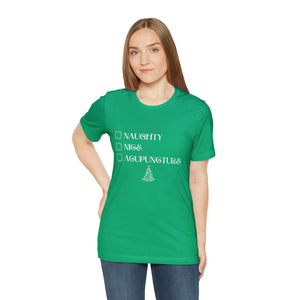 Naughty, Nice, Acupuncture Short-Sleeve T-Shirt