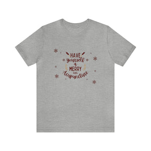 Have yourself a merry little Acupuncture Short-Sleeve T-Shirt