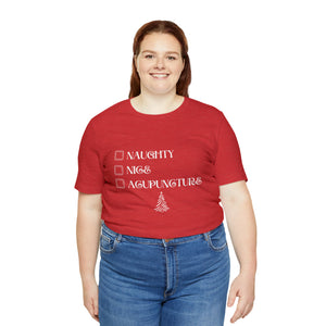 Naughty, Nice, Acupuncture Short-Sleeve T-Shirt