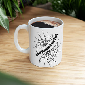 Acupuncturist SpiderWeb Mug