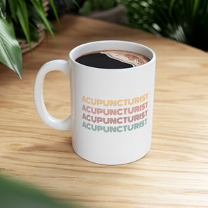 Acupuncturist Retro Mug