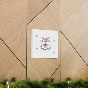 Have yourself a merry little Acupuncture Canvas