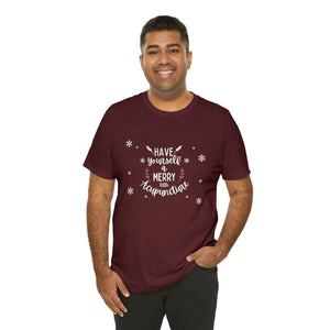 Have yourself a merry little Acupuncture Short-Sleeve T-Shirt