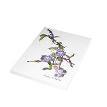 Load image into Gallery viewer, Elana Purple Flower Postcard Bundles (envelopes included)
