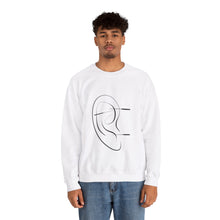 Load image into Gallery viewer, Ear Acupuncture Line Art Sweatshirt
