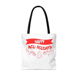 Happy Acu Holiday Tote Bag