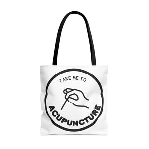 Take me to Acupuncture Canvas Tote Bag