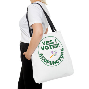 Vote for Acupuncture Canvas Tote Bag