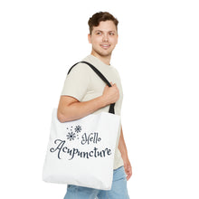 Load image into Gallery viewer, Hello Acupuncture Canvas Tote Bag
