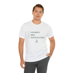 Naughty, Nice, Acupuncture Short-Sleeve T-Shirt