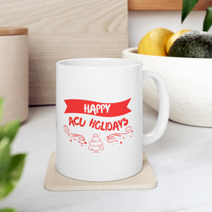 Happy Acu Holiday Mug