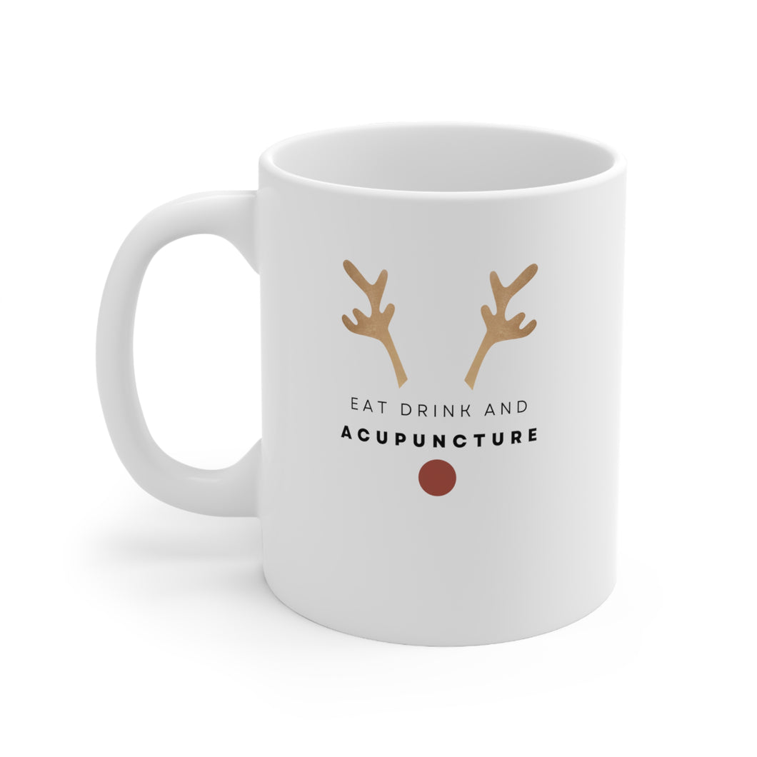 Eat Drink and Acupuncture Mug