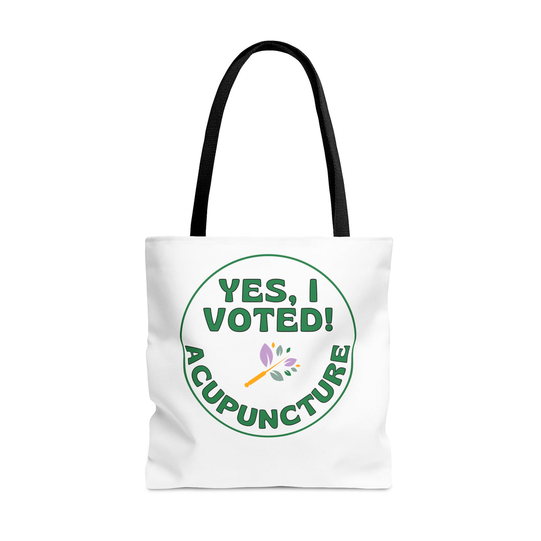 Vote for Acupuncture Canvas Tote Bag