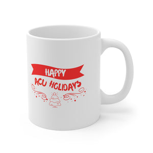 Happy Acu Holiday Mug