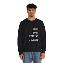 Load image into Gallery viewer, Love your healing journey typewriter font Sweatshirt
