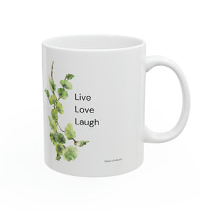 Live Laugh Love by Elana Mug