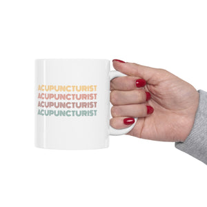 Acupuncturist Retro Mug