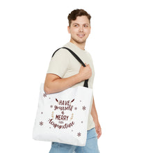 Load image into Gallery viewer, Have yourself a merry little Acupuncture Canvas Tote Bag
