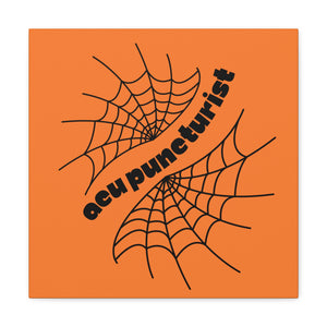 Acupuncturist Spiderweb Canvas