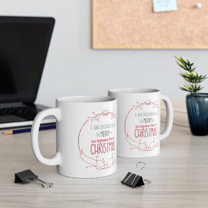 I am dreaming a merry acupuncture Christmas Mug