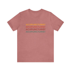 Acupuncturist Retro Short-Sleeve T-Shirt