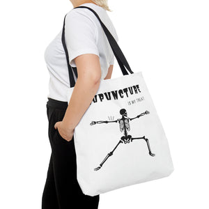 Acupuncture is my treat Canvas Tote Bag