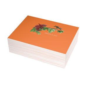 Elana Mum and Bird Postcard Bundles Orange (envelopes included)