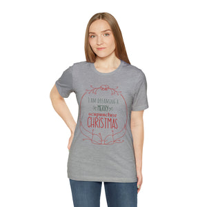 I am dreaming a merry acupuncture Christmas Short-Sleeve T-Shirt