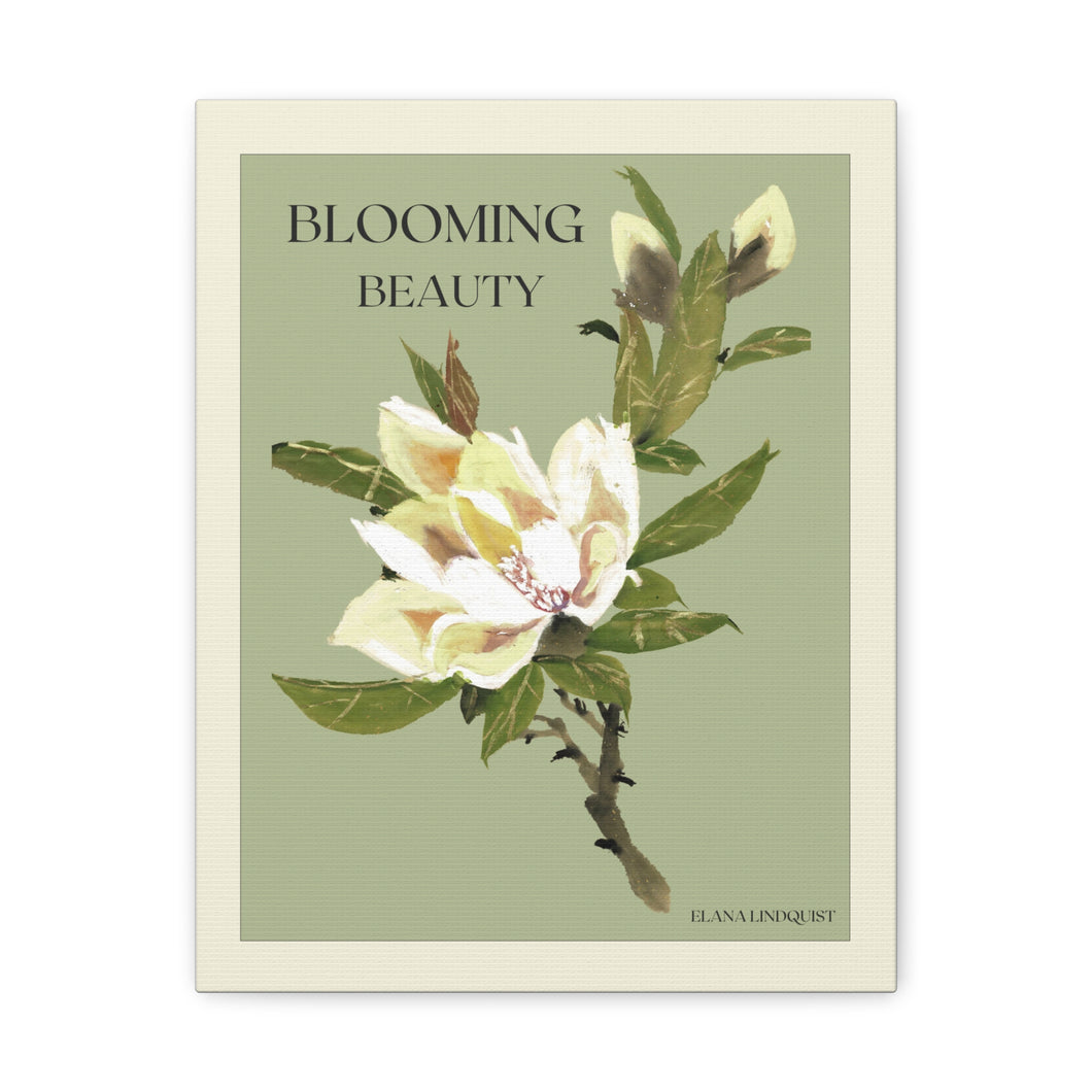 Blooming Beauty Canvas by Elana