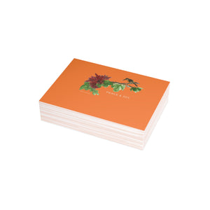 Elana Mum and Bird Postcard Bundles Orange (envelopes included)