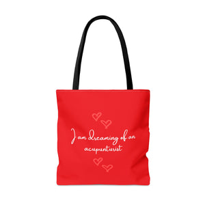 I am dreaming of an acupuncturist Canvas Tote Bag