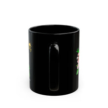 Load image into Gallery viewer, Elana Peony Good Morning Black Mug
